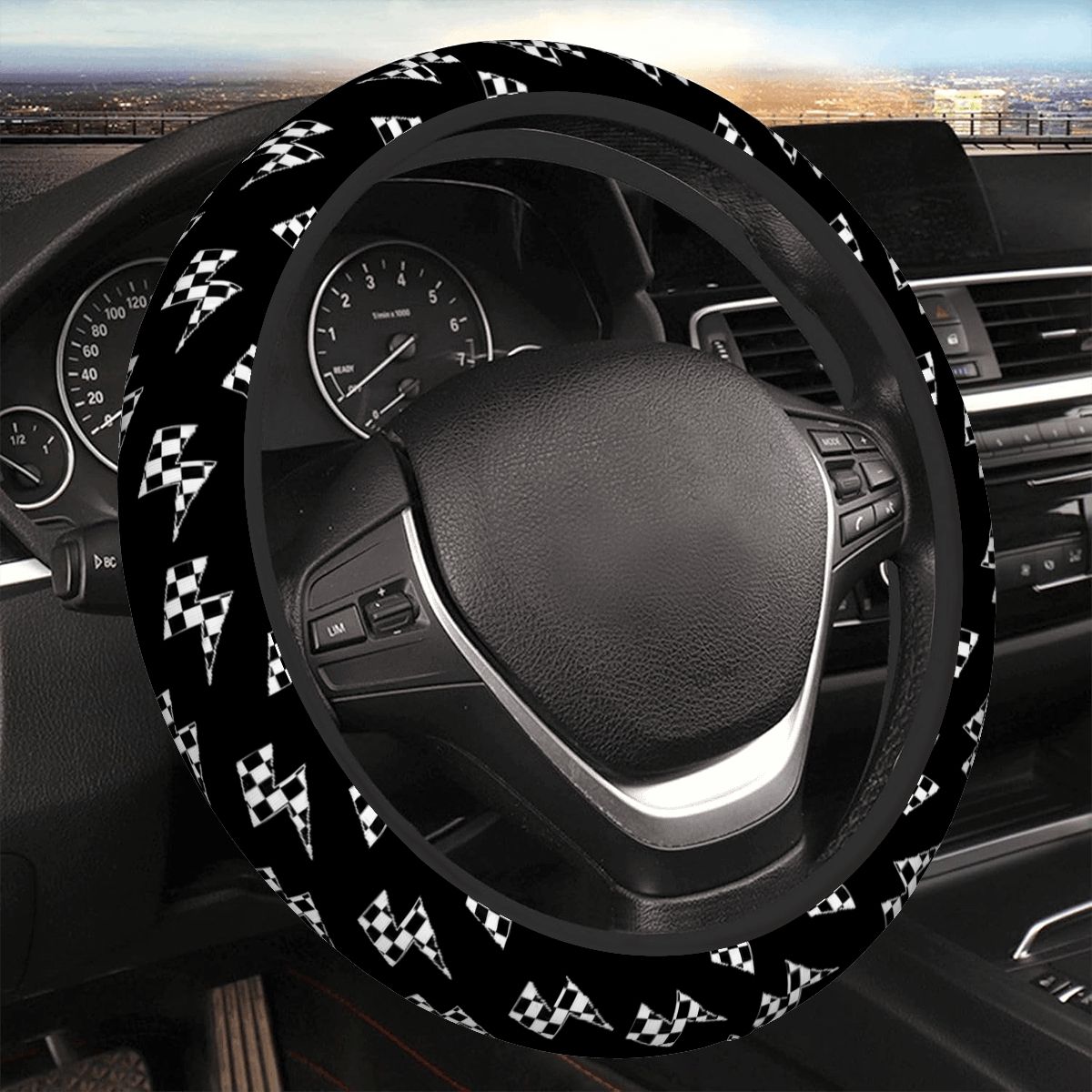 Thickened Elastic Car Steering Wheel Cover