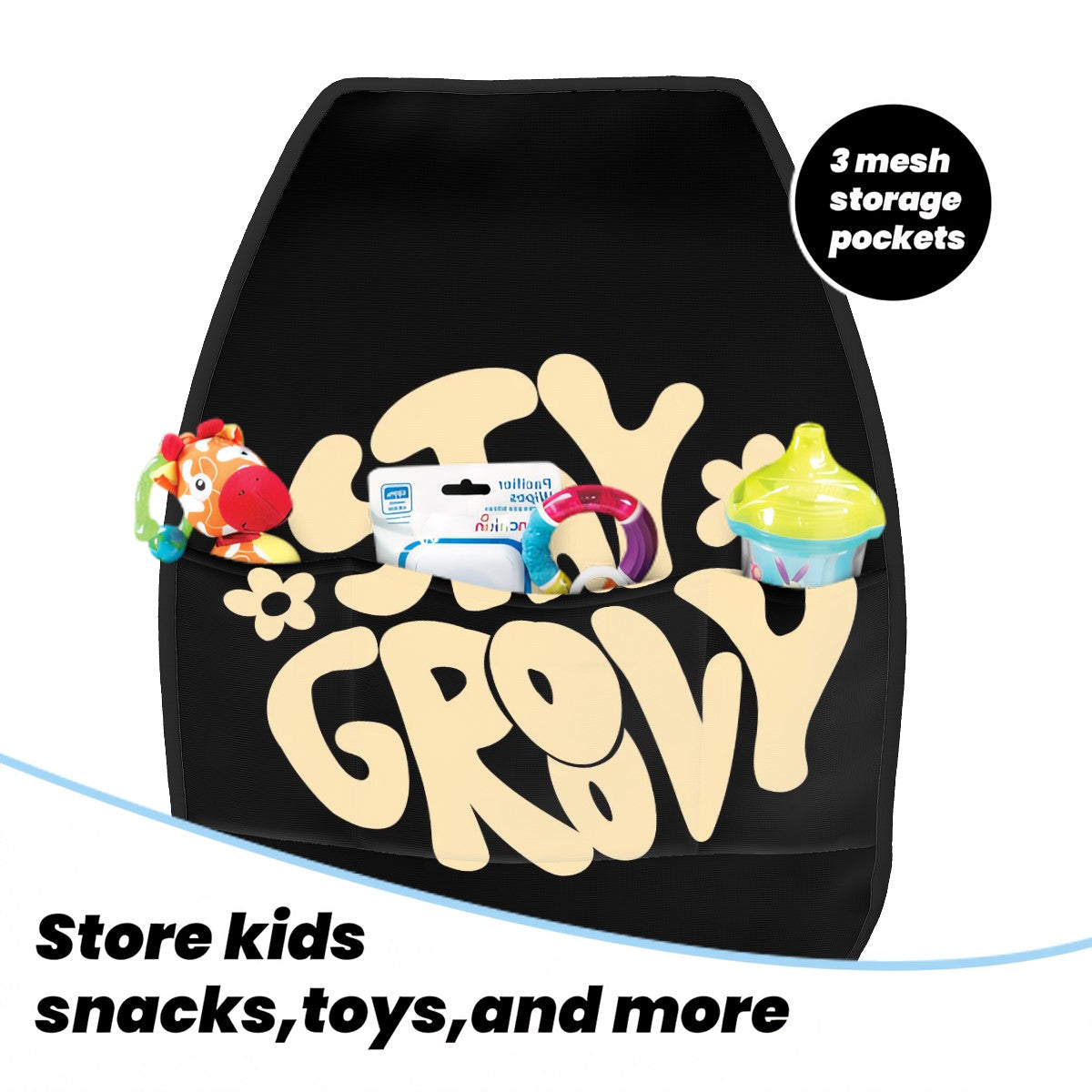 Anti-kick Storage Mat For Car Seats 2pcs