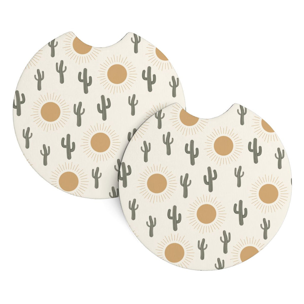 Neoprene Car Coasters 2 pcs