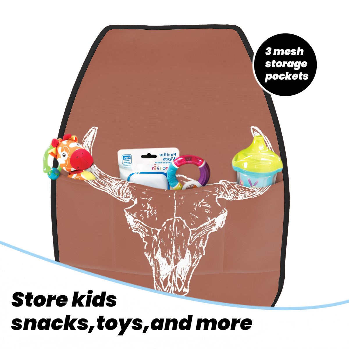 Anti-kick Storage Mat For Car Seats 2pcs