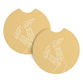 Neoprene Car Coasters 2 pcs
