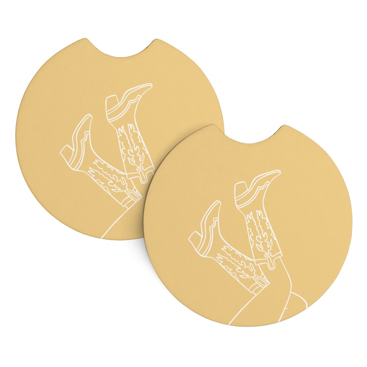 Neoprene Car Coasters 2 pcs