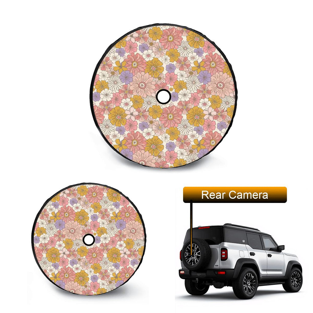 Spare Tire Cover with Camera Hole