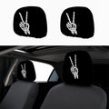 Car Headrest Cover 2pcs