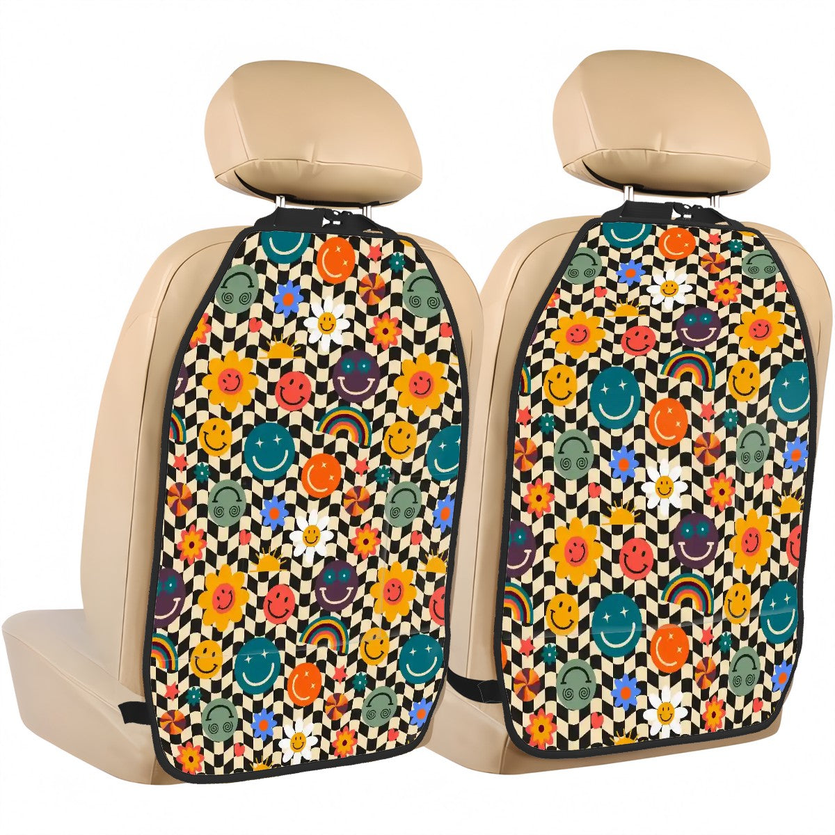 Anti-kick Storage Mat For Car Seats 2pcs