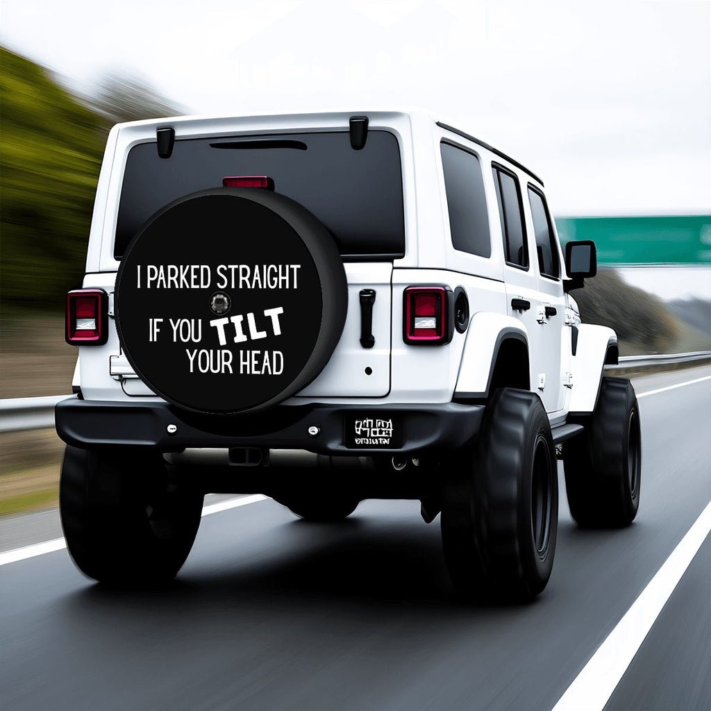 Spare Tire Cover with Camera Hole