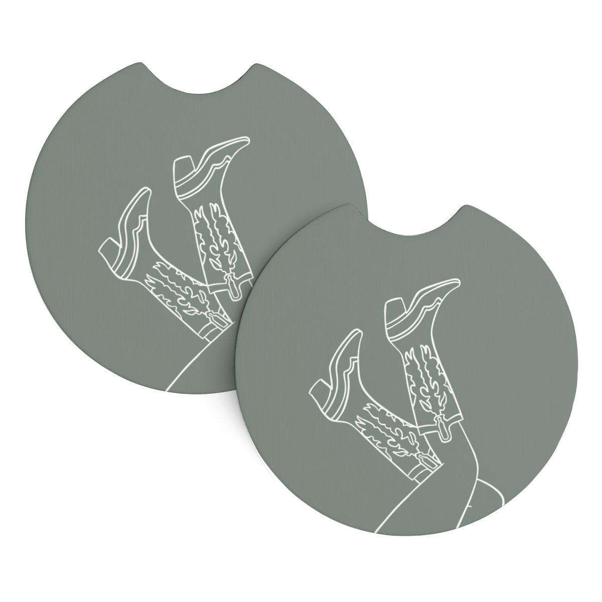 Neoprene Car Coasters 2 pcs
