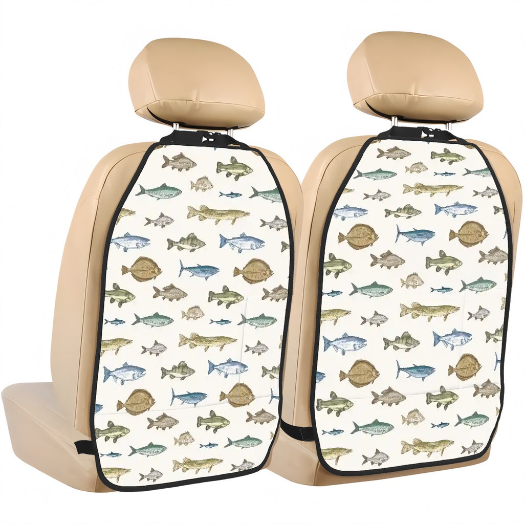 Anti-kick Storage Mat For Car Seats 2pcs