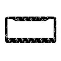 2-Hole Round License Plate Frames 2 pcs