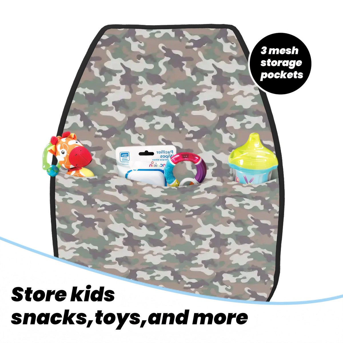 Anti-kick Storage Mat For Car Seats 2pcs