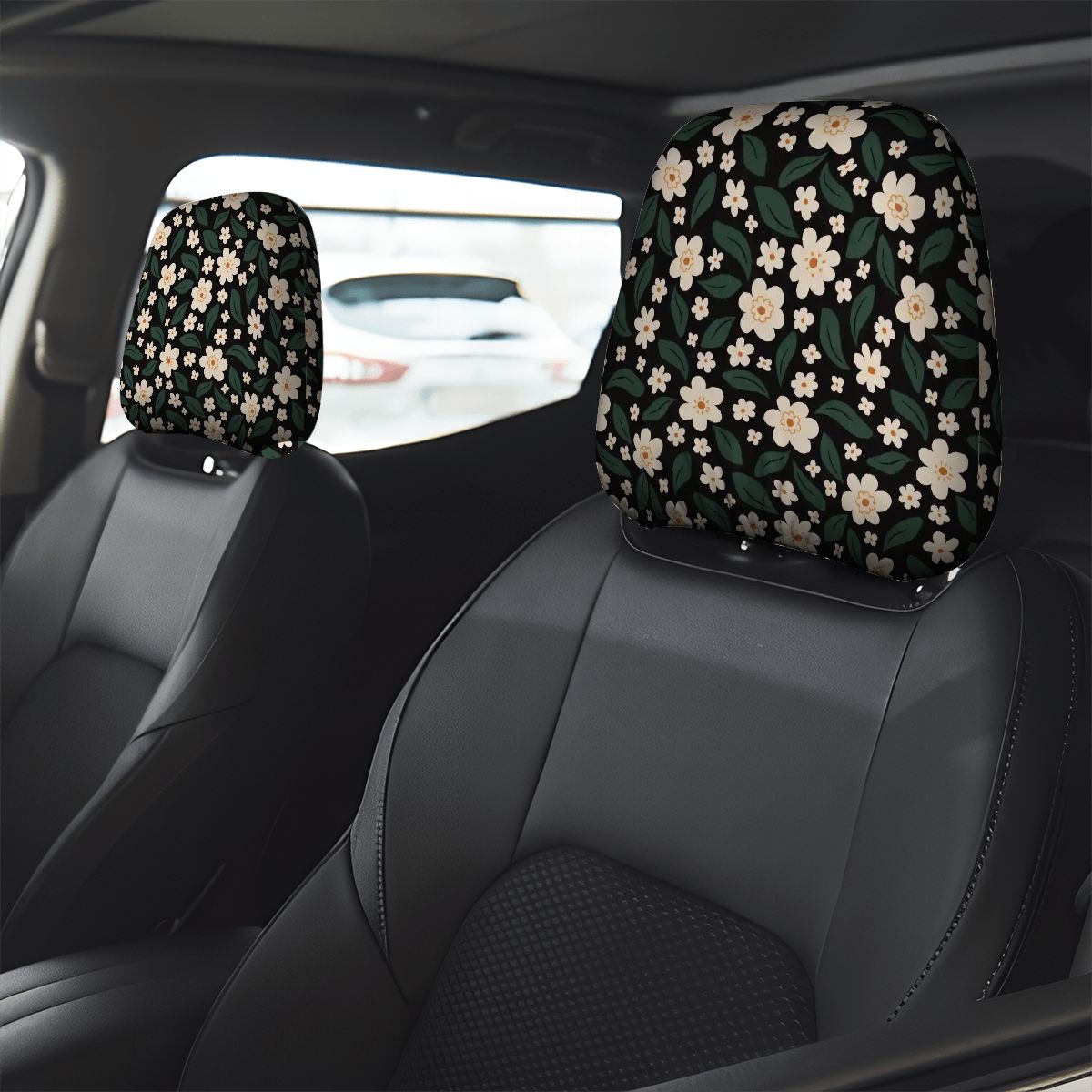 Car Headrest Cover 2pcs