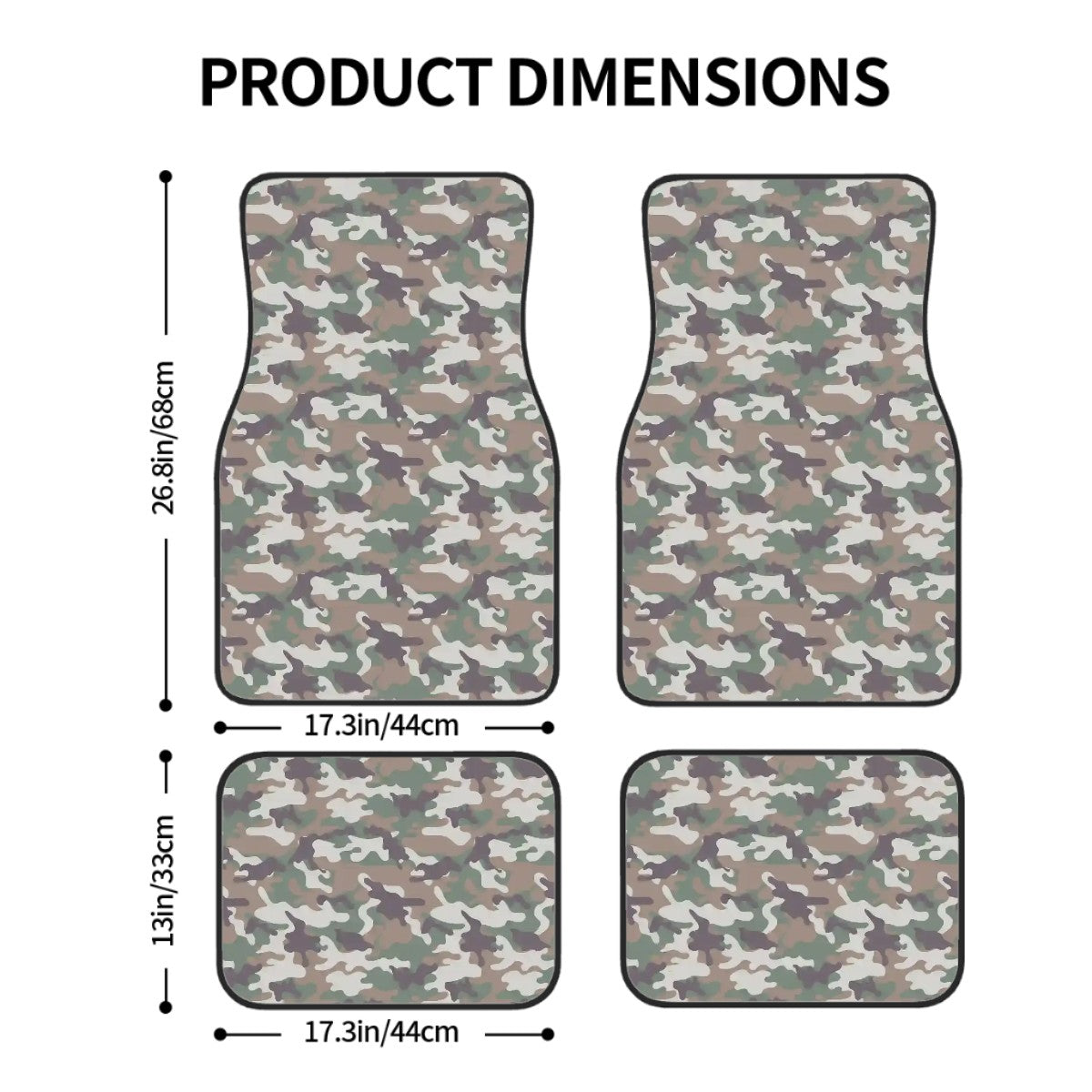 Car Mat Set of 4