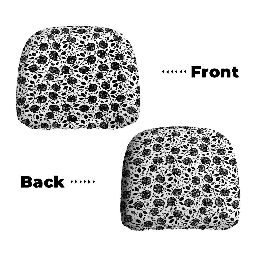Car Headrest Cover 2pcs