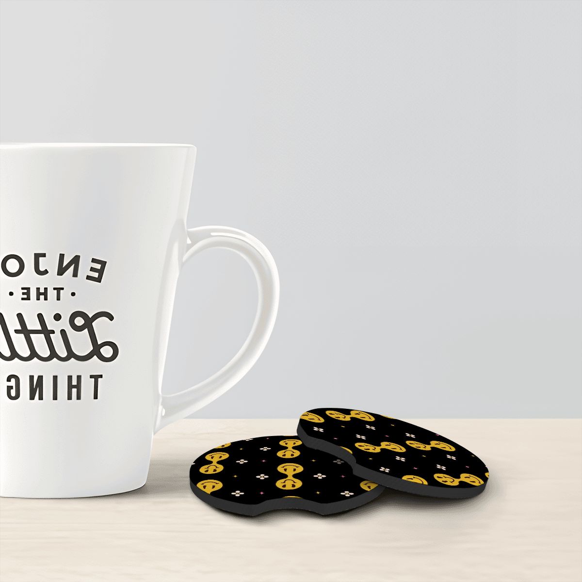 Neoprene Car Coasters 2 pcs