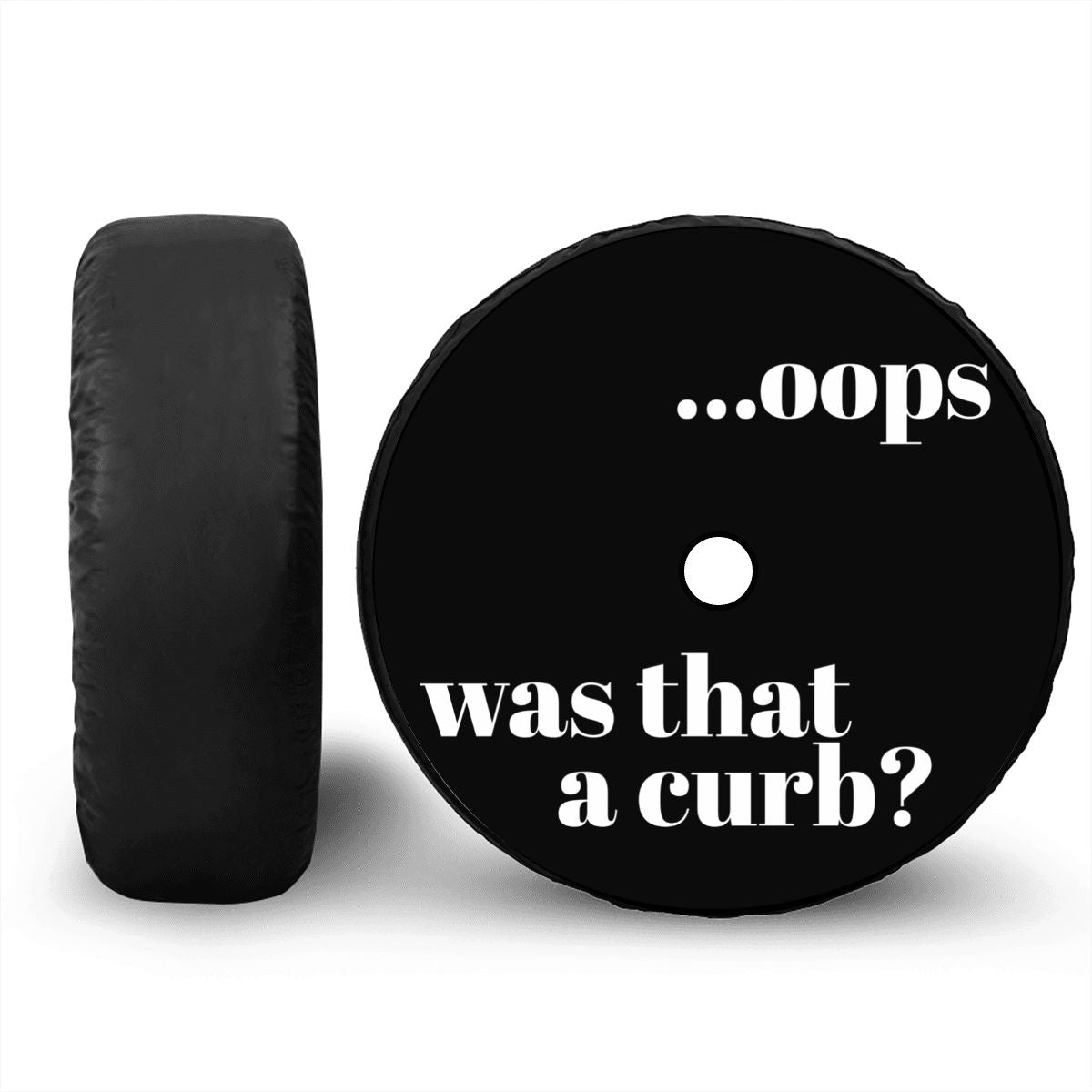 Spare Tire Cover with Camera Hole