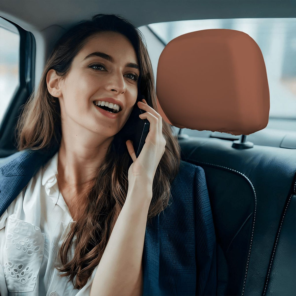 Car Headrest Cover 2pcs