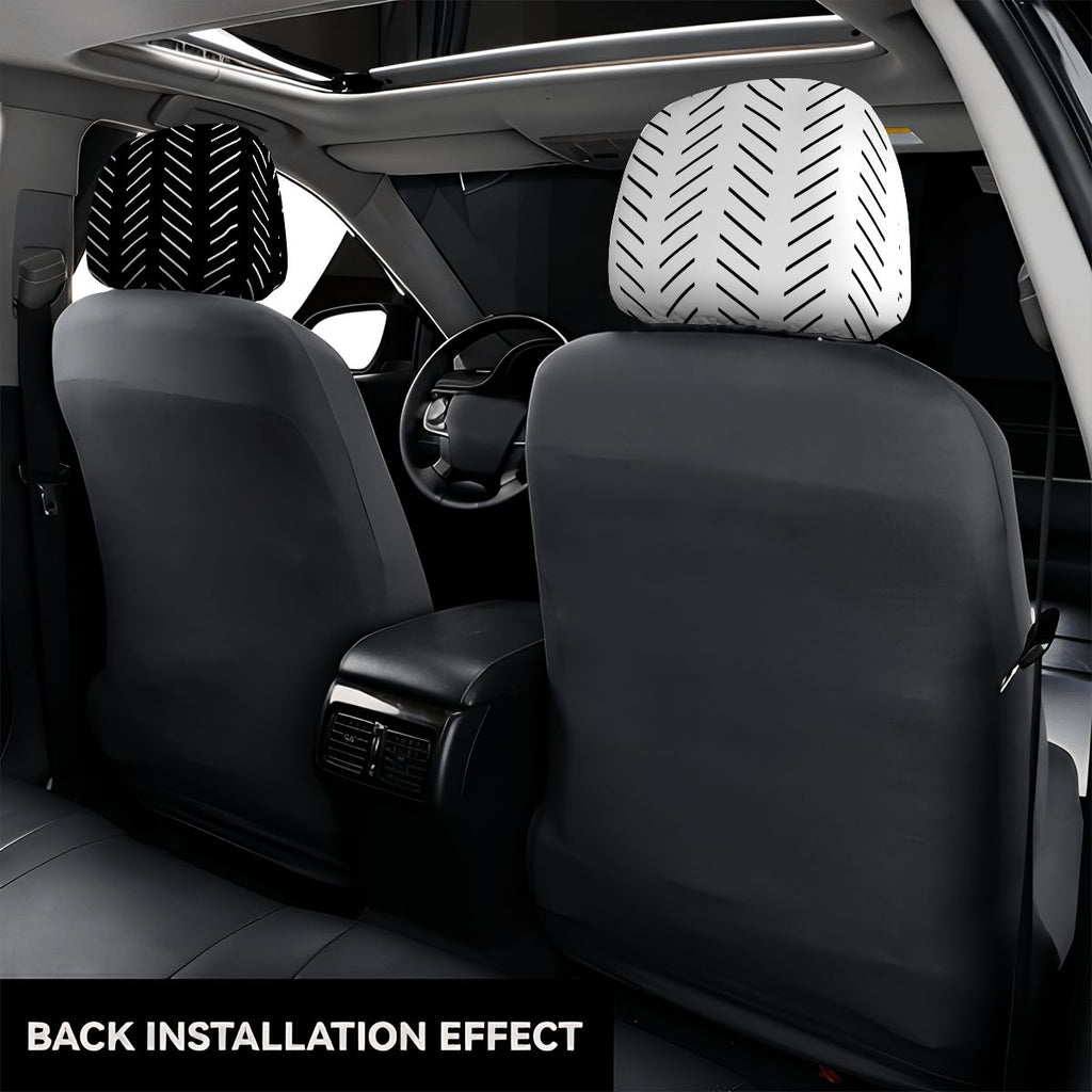 Car Headrest Cover 2pcs