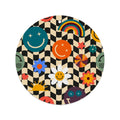Round Shape Car Air Freshener Cards 6 Pieces