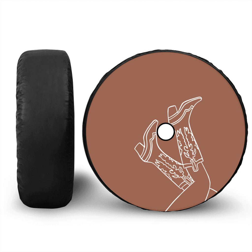 Spare Tire Cover with Camera Hole