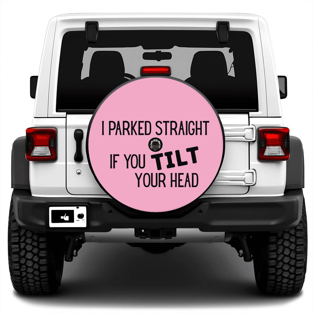 Spare Tire Cover with Camera Hole