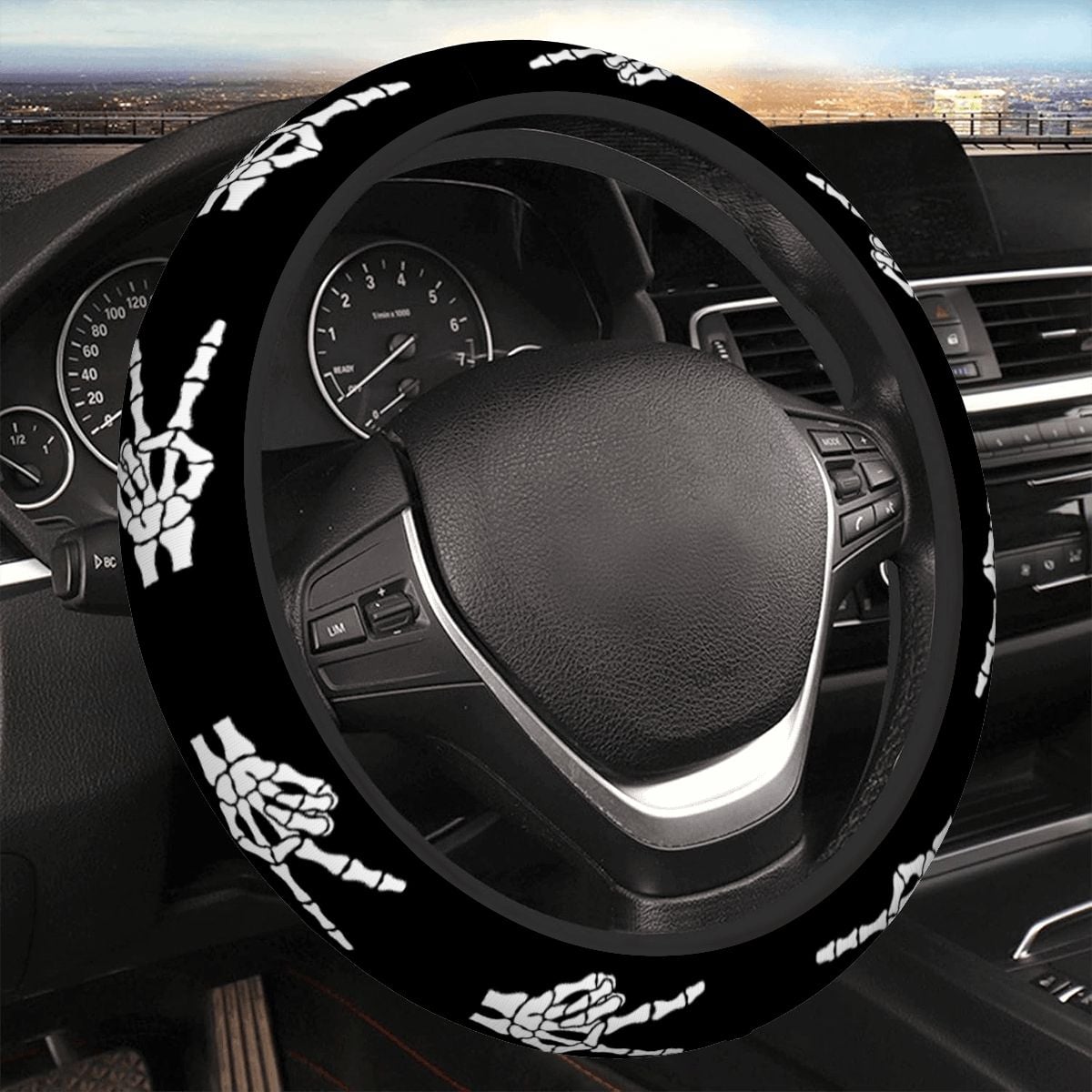 Thickened Elastic Car Steering Wheel Cover