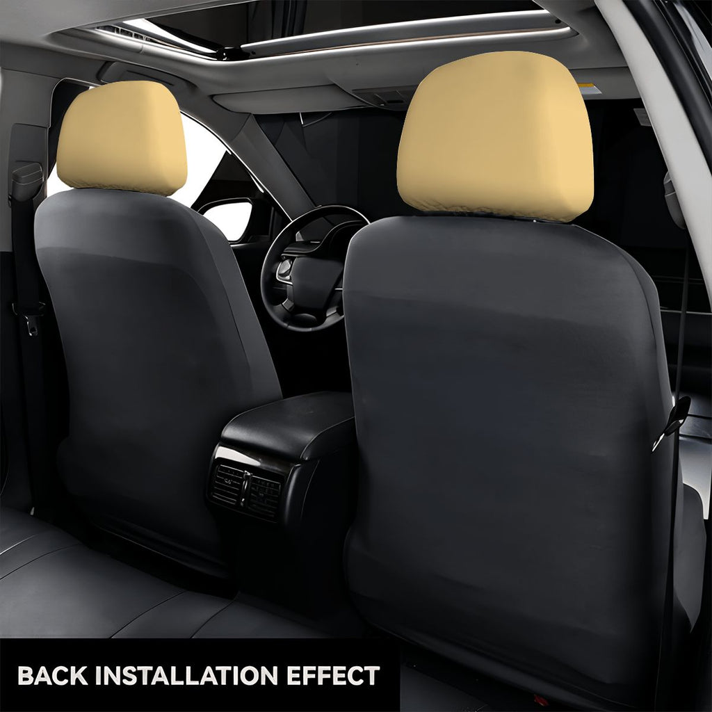 Car Headrest Cover 2pcs