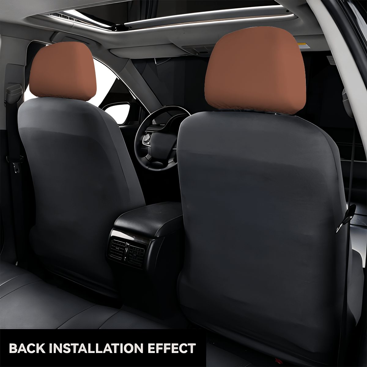 Car Headrest Cover 2pcs