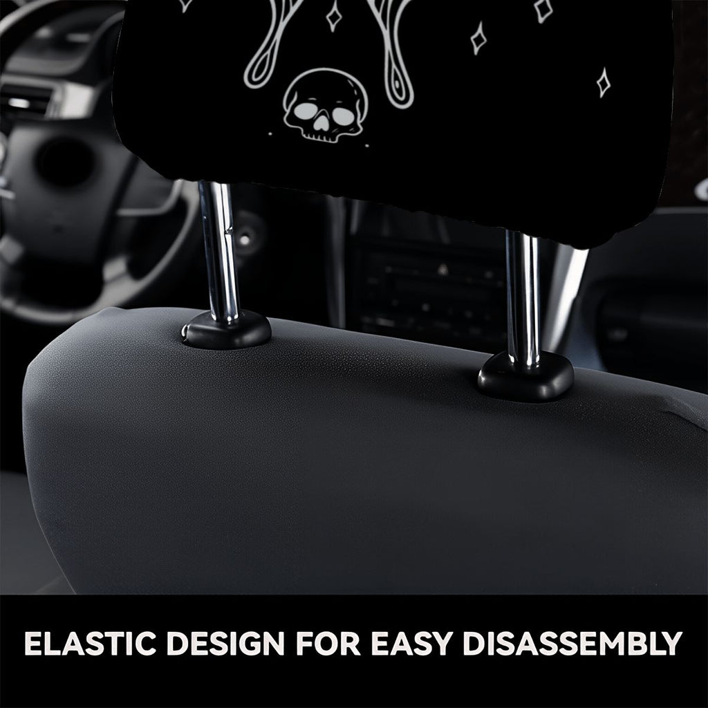 Car Headrest Cover 2pcs