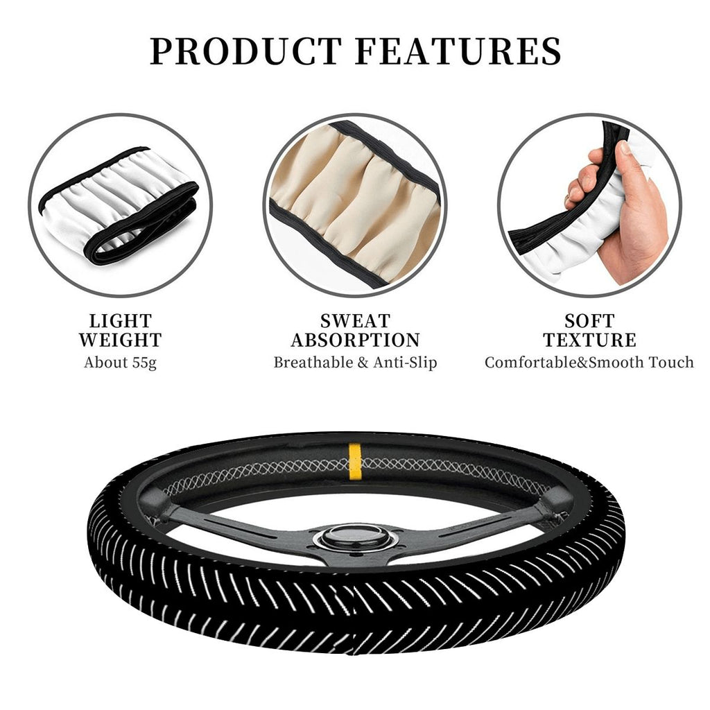 Thickened Elastic Car Steering Wheel Cover