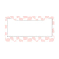 2-Hole Round License Plate Frames 2 pcs