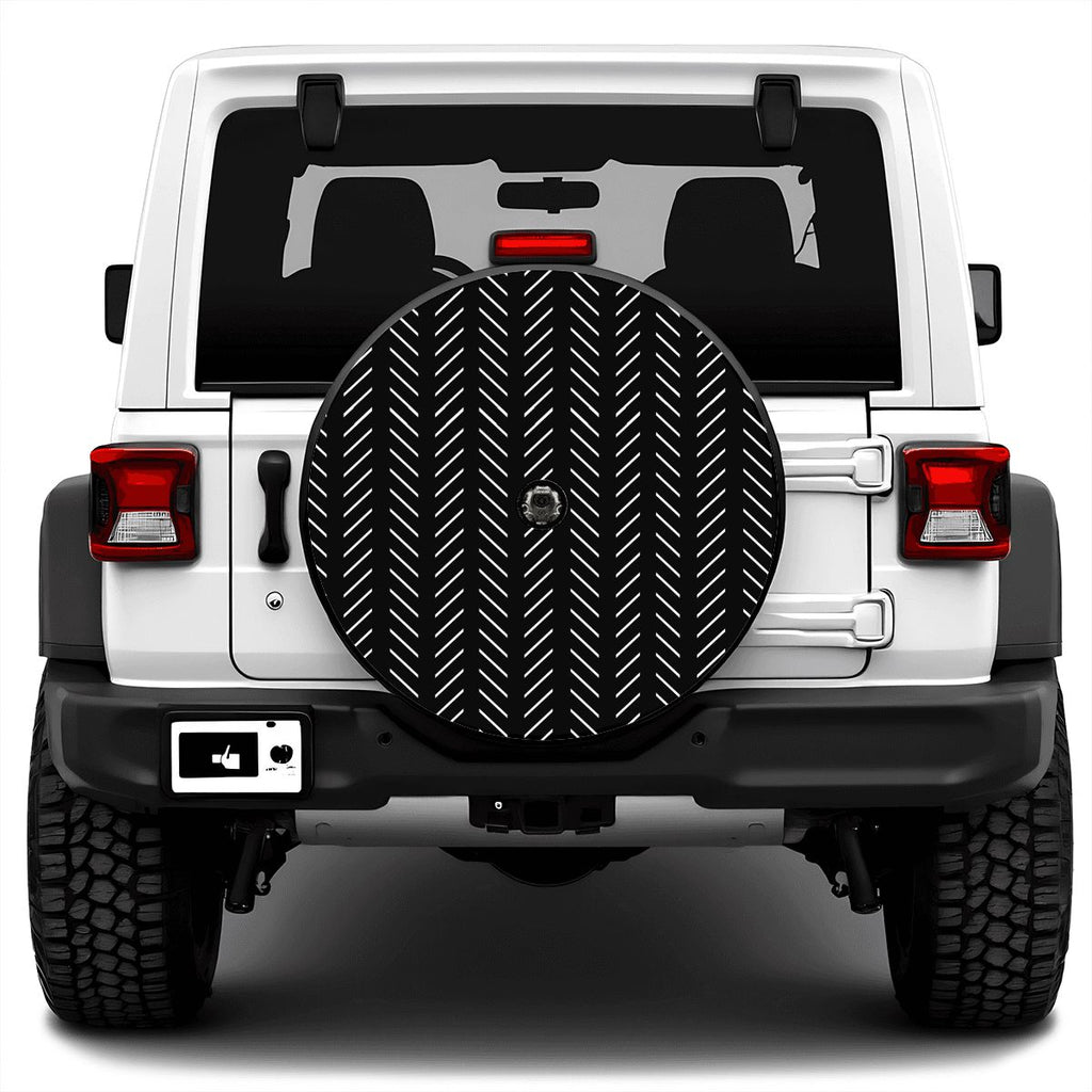 Spare Tire Cover with Camera Hole