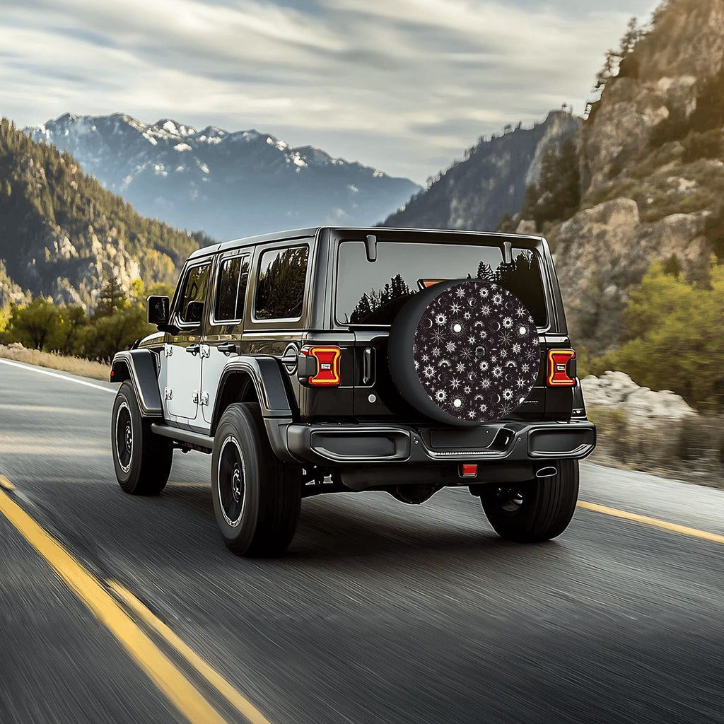 Spare Tire Cover with Camera Hole