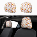 Car Headrest Cover 2pcs