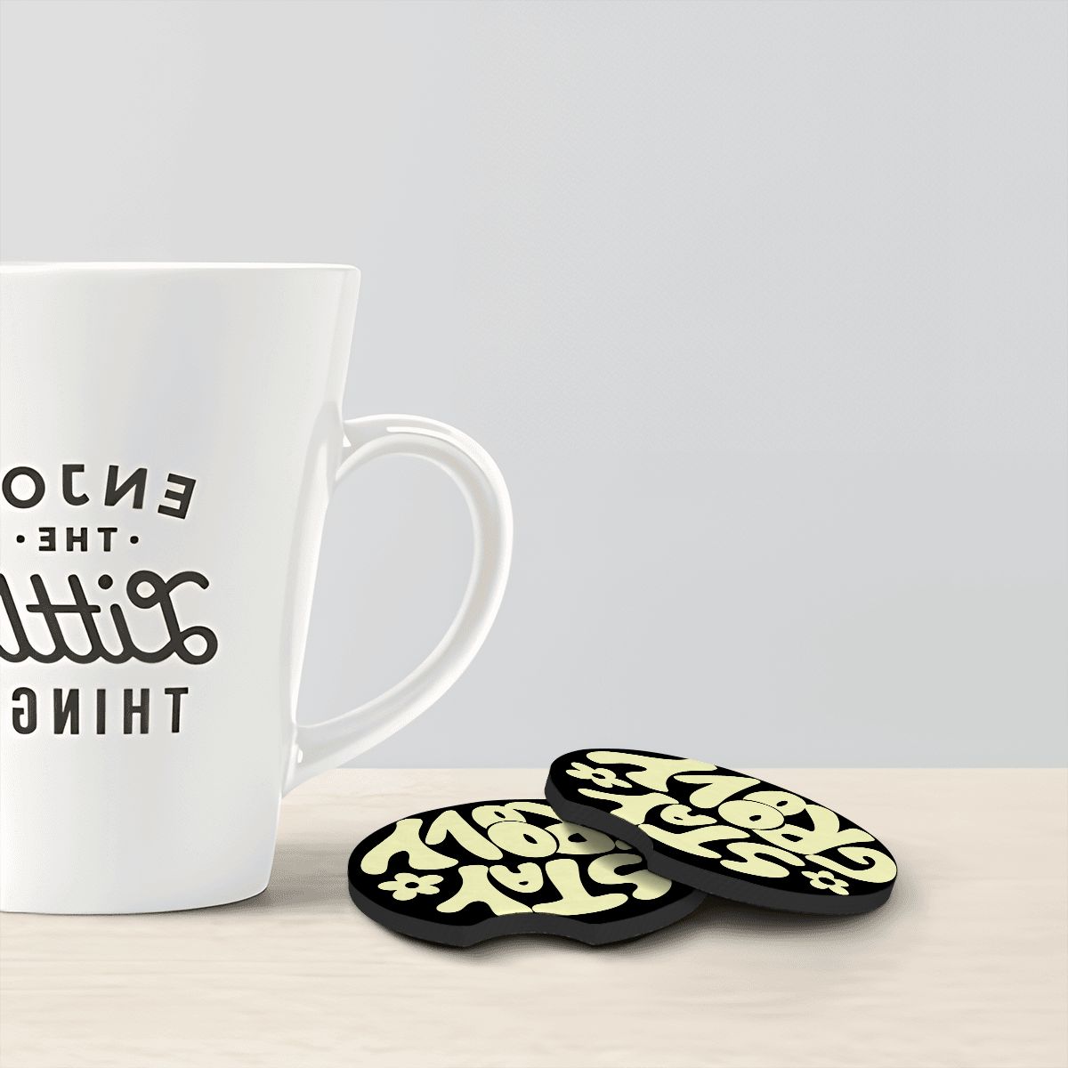 Neoprene Car Coasters 2 pcs