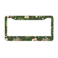 2-Hole Round License Plate Frames 2 pcs
