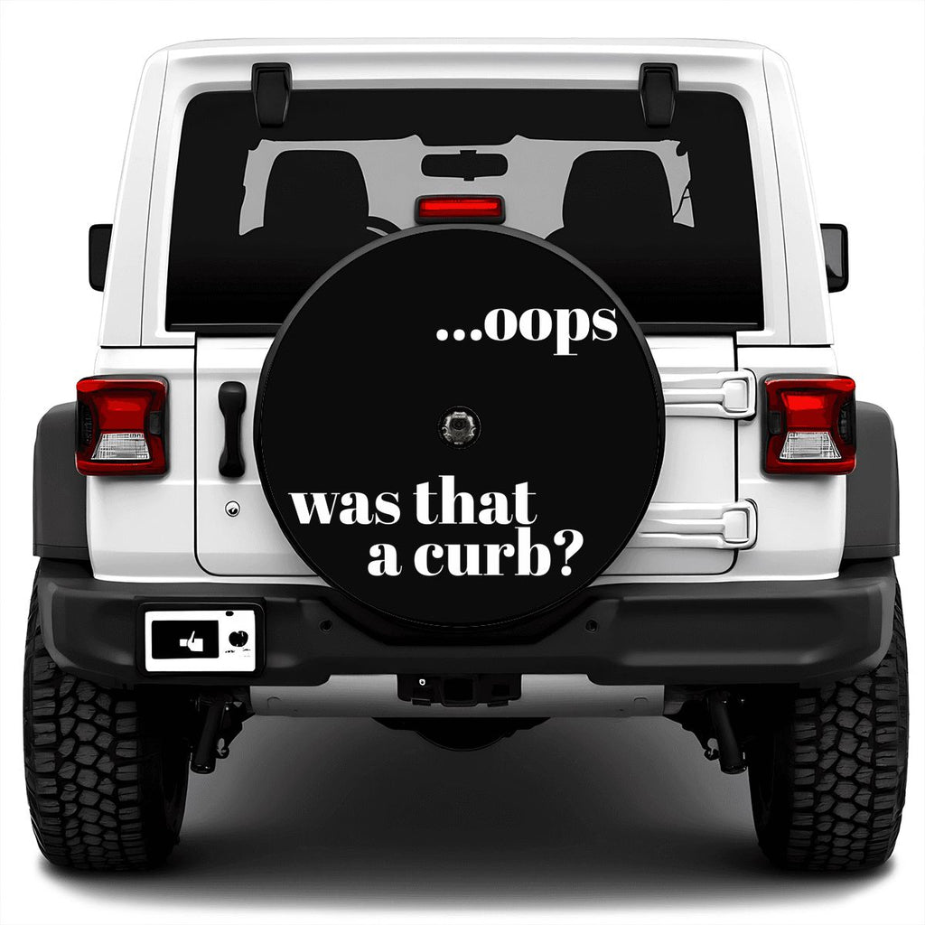Spare Tire Cover with Camera Hole
