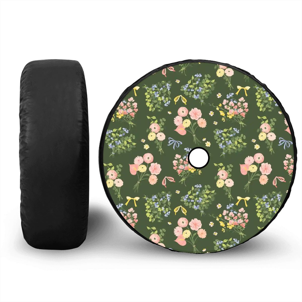 Spare Tire Cover with Camera Hole