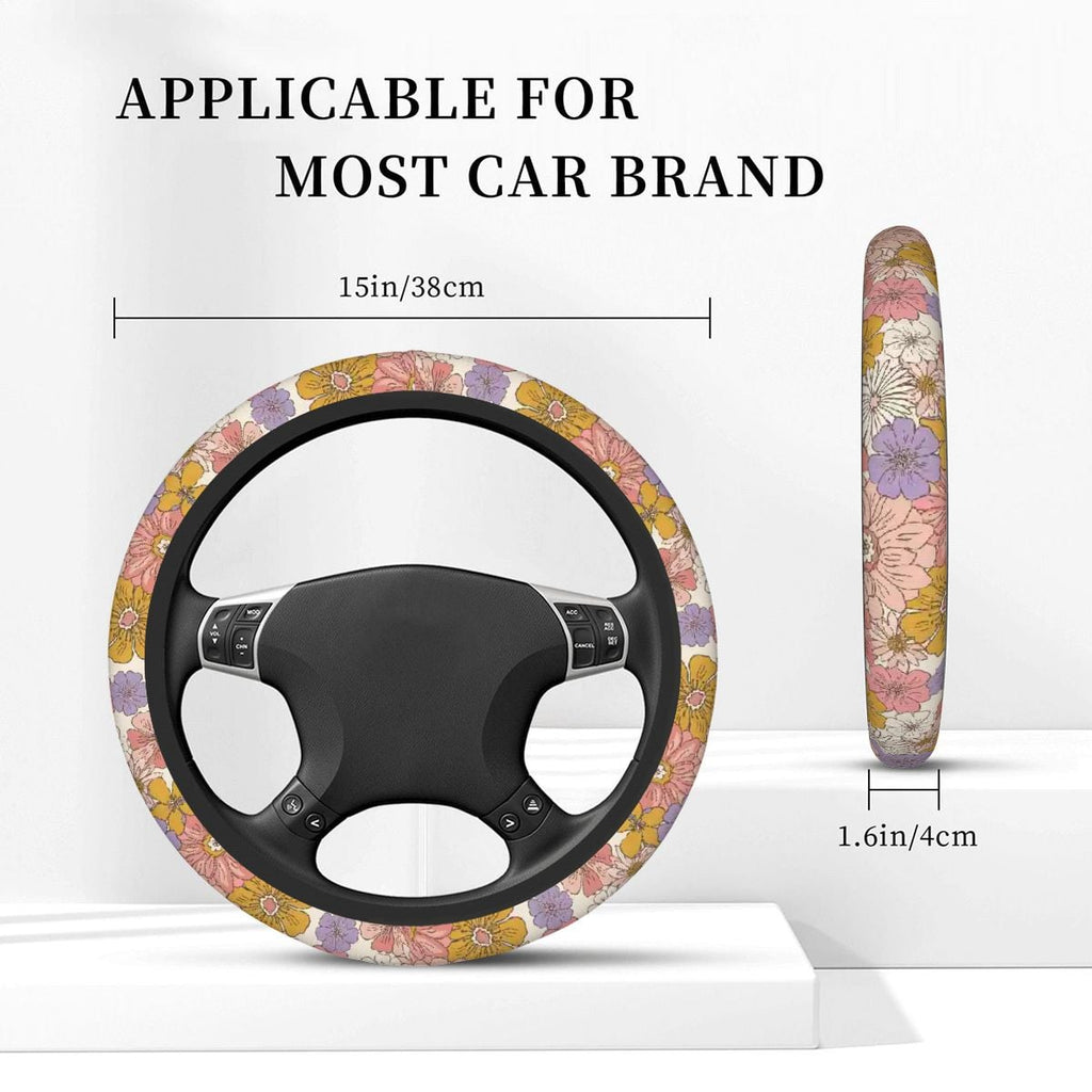 Thickened Elastic Car Steering Wheel Cover
