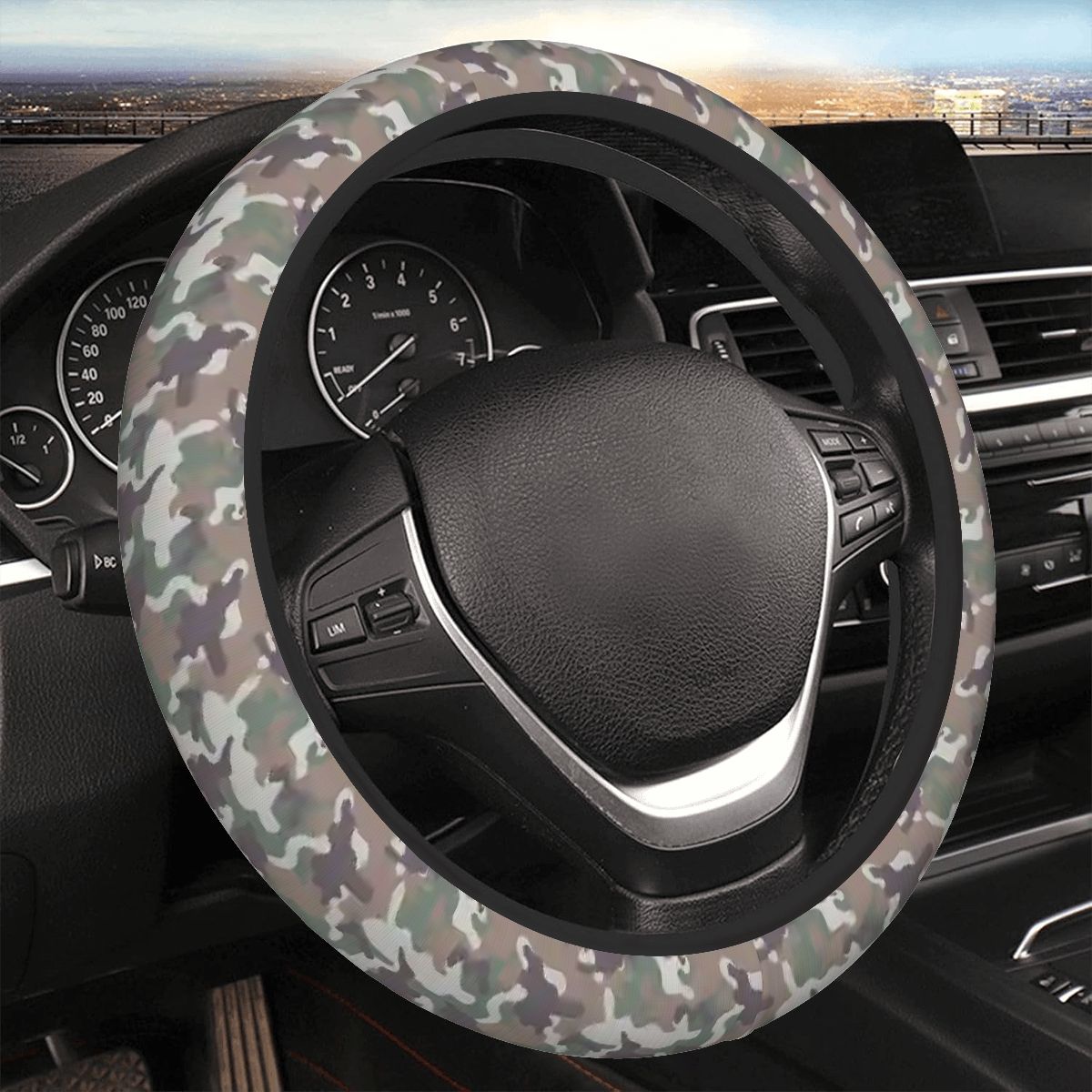 Thickened Elastic Car Steering Wheel Cover