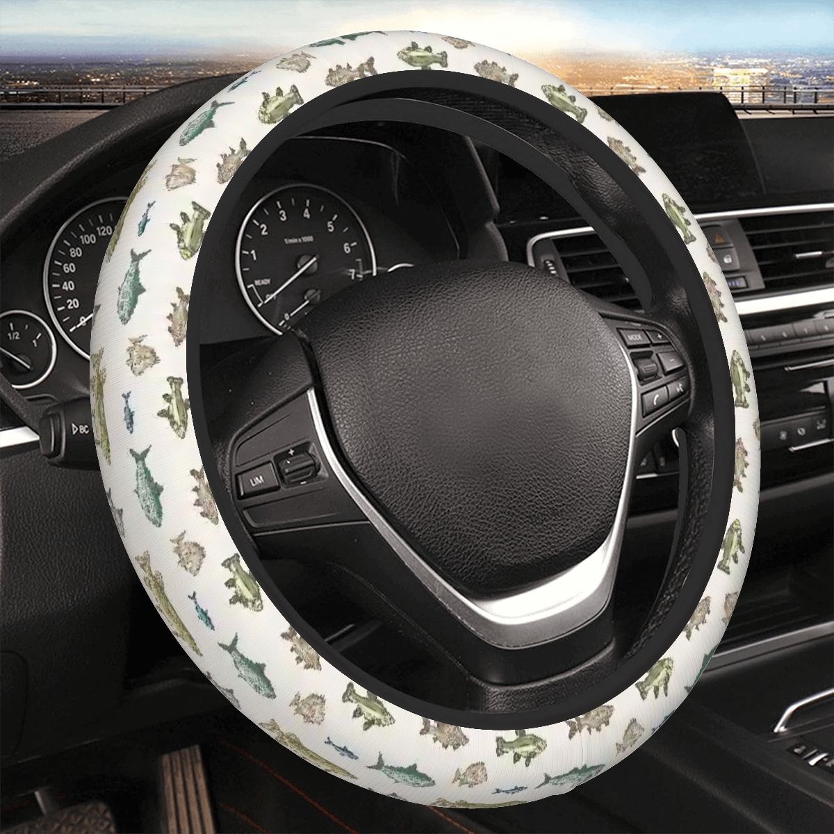 Thickened Elastic Car Steering Wheel Cover