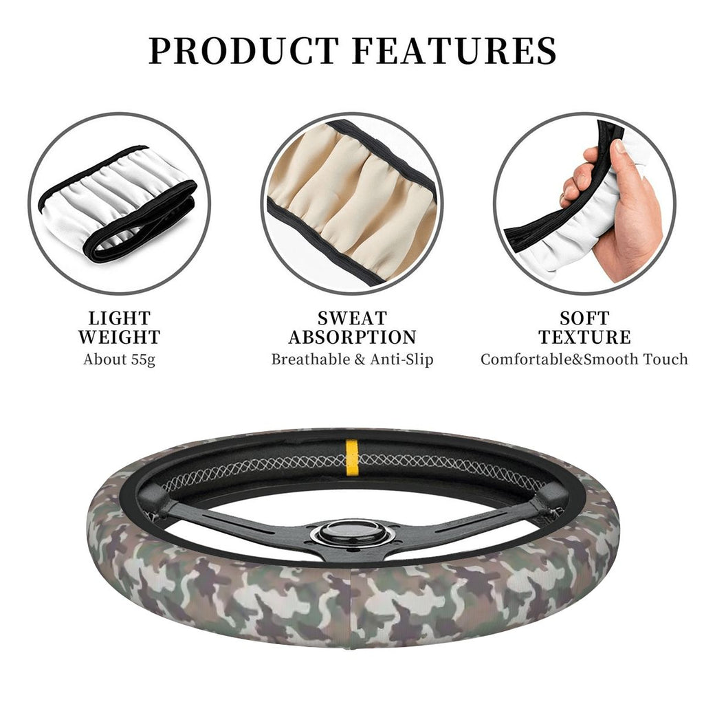 Thickened Elastic Car Steering Wheel Cover