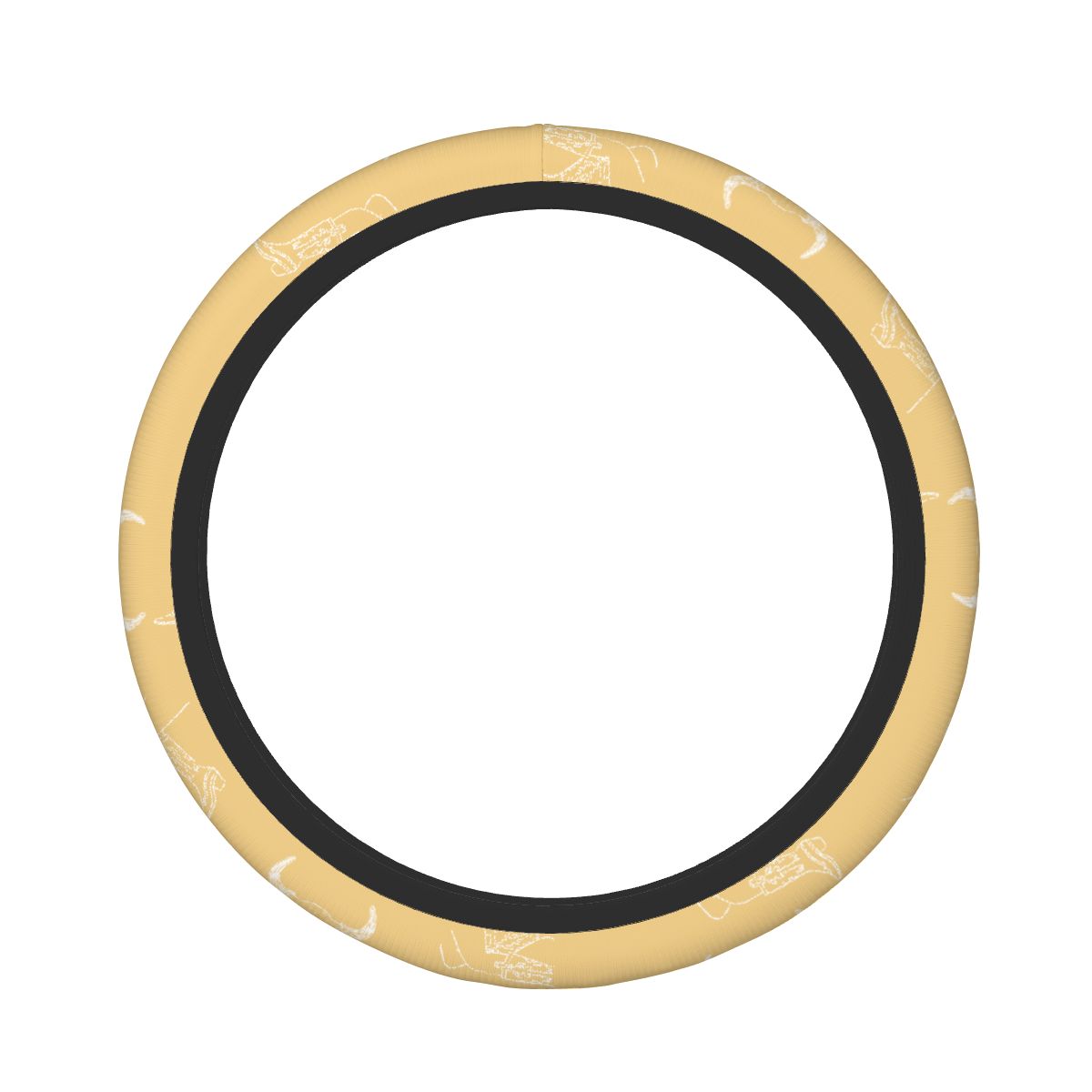 Thickened Elastic Car Steering Wheel Cover