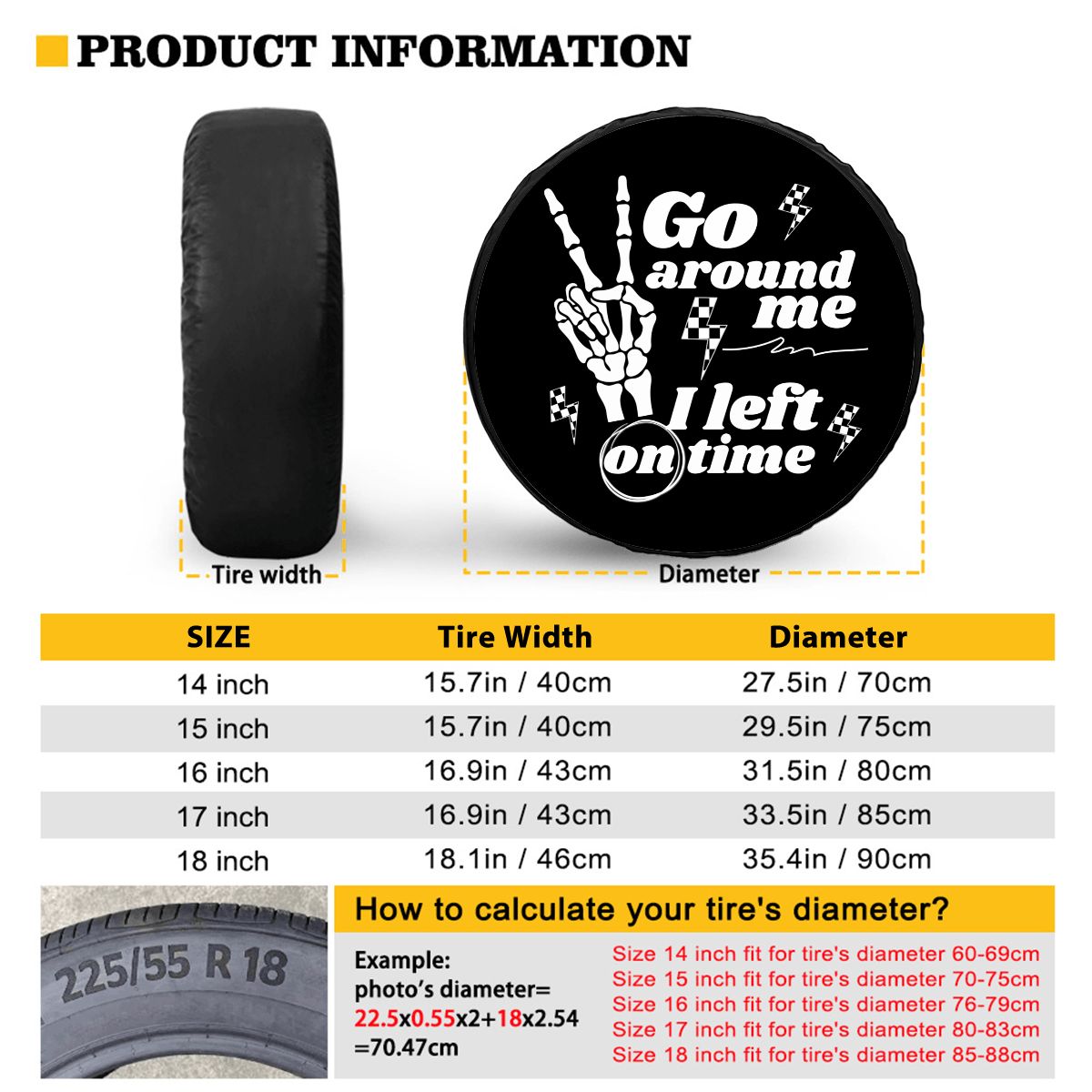 Universal Spare Tire Cover