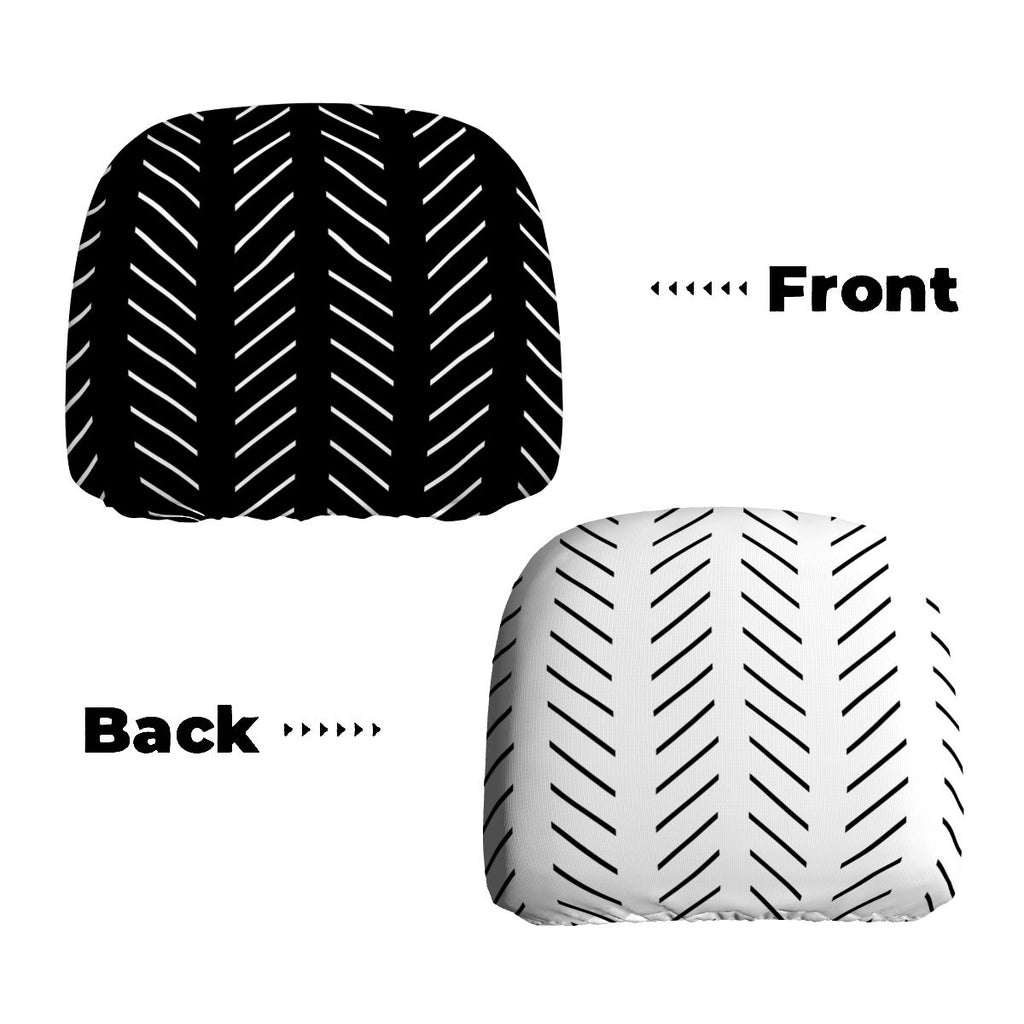 Car Headrest Cover 2pcs