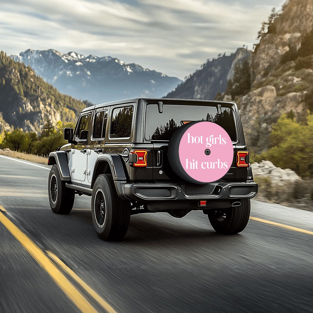 Spare Tire Cover with Camera Hole