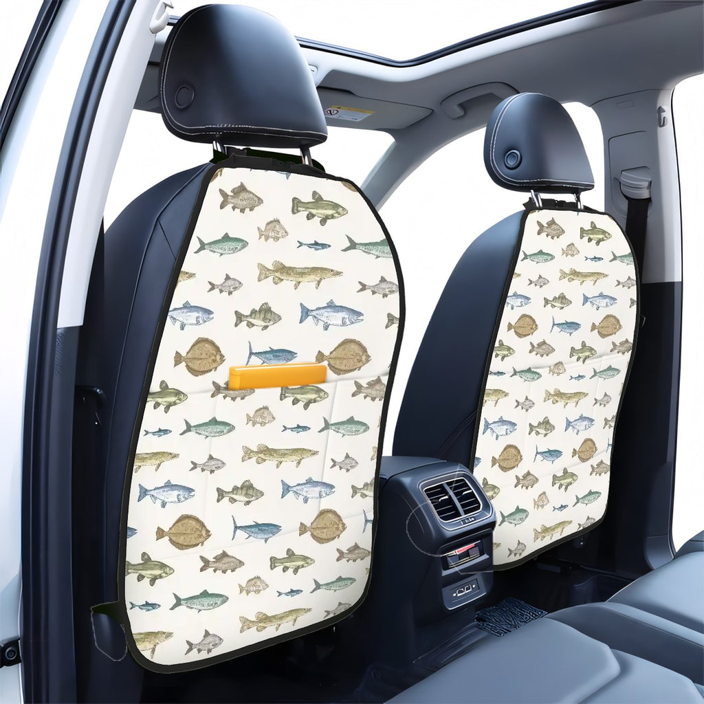 Anti-kick Storage Mat For Car Seats 2pcs