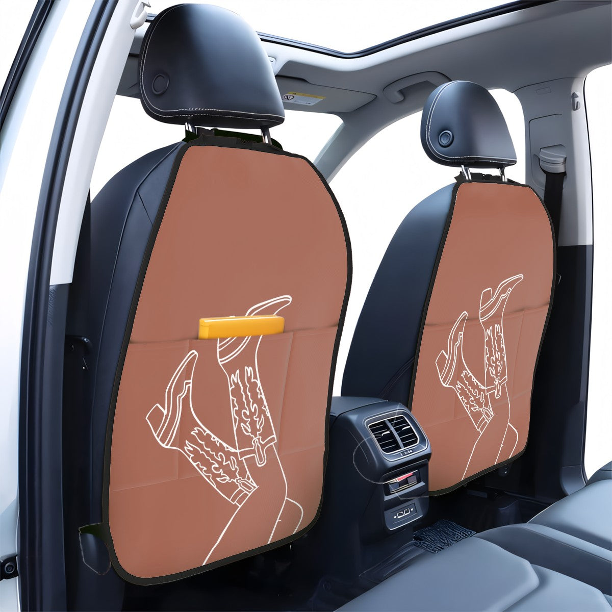 Anti-kick Storage Mat For Car Seats 2pcs