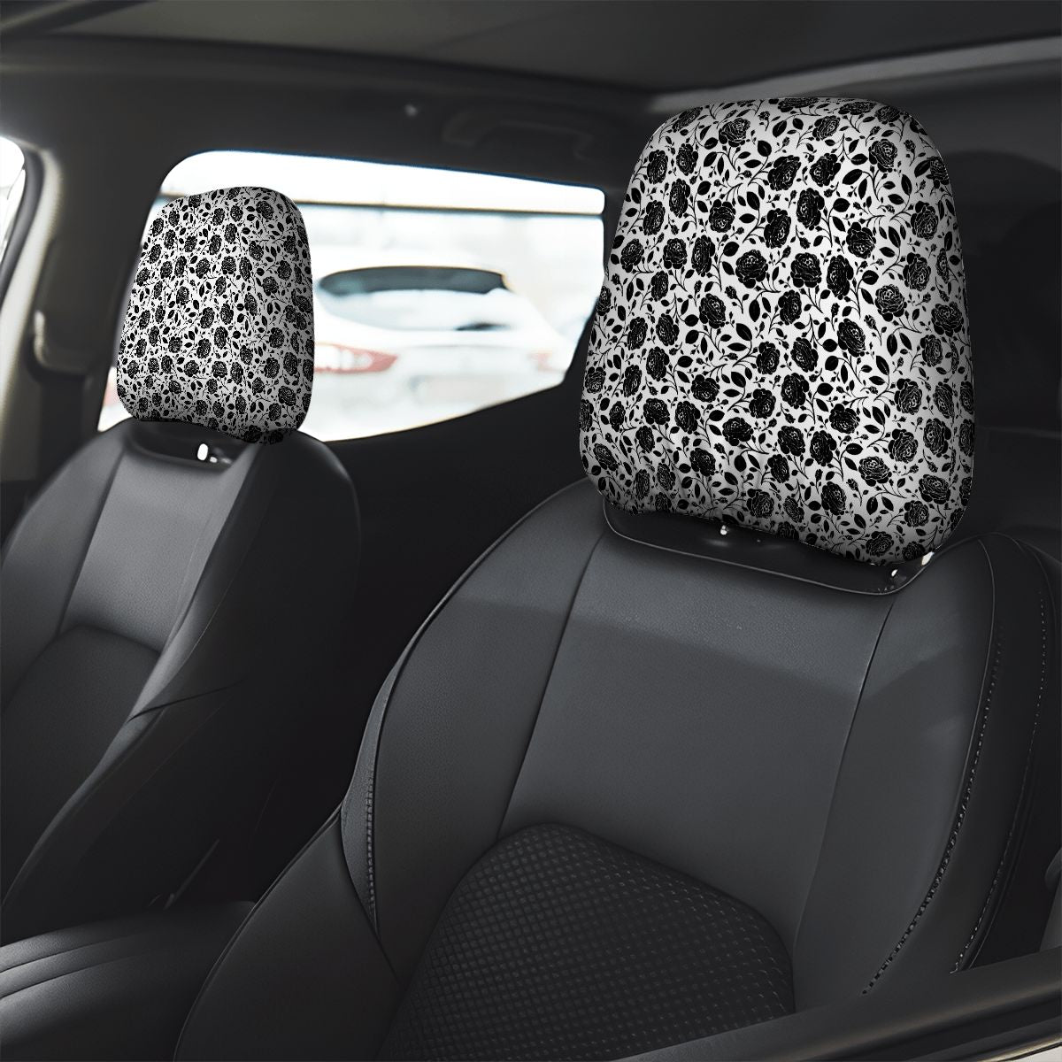 Car Headrest Cover 2pcs