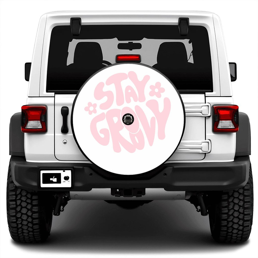 Spare Tire Cover with Camera Hole