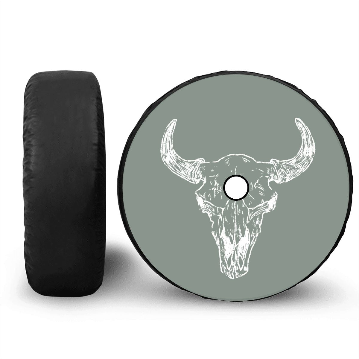 Spare Tire Cover with Camera Hole